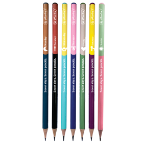 Creion grafit HB HERLITZ Seven Days, 7 buc/set