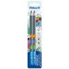 Creion gros B, PELIKAN Combino Learning to write, 2 buc/set