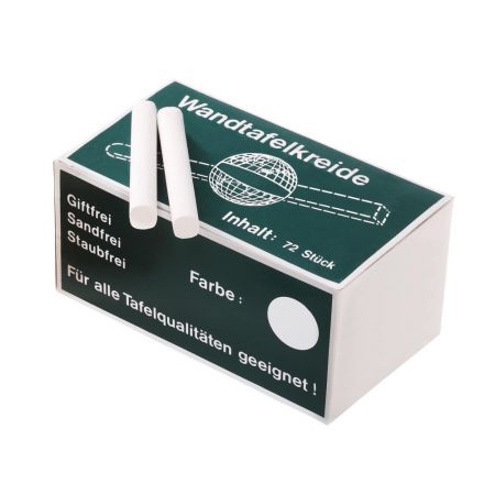 Creta alba rotunda MAGNETOPLAN, 72 buc/cutie