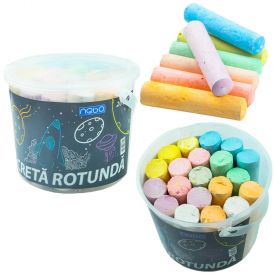 Creta colorata jumbo NEBO, 20 buc/cutie