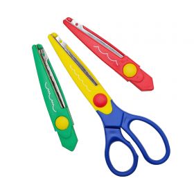 Foarfeca copii 16.5 cm, M-G, 3 lame interschimbabile