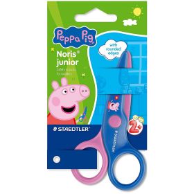 Foarfeca pentru copii, din plastic, 11 cm STAEDTLER Noris Junior Peppa Pig