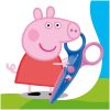 Foarfeca pentru copii, din plastic, 11 cm STAEDTLER Noris Junior Peppa Pig