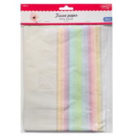Hartie matase colorata, DACO Pastel, 10 buc/set