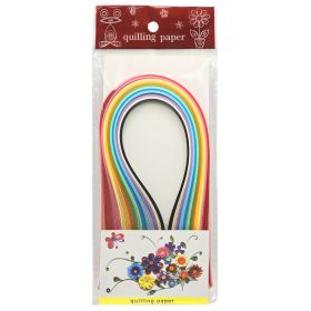 Hartie quilling 39x0.5 cm, COLORARTE, 150 buc/set