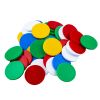 Jetoane scolare colorate din plastic, 80 buc/set, NEBO