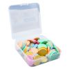 Jetoane scolare colorate din plastic, 80 buc/set, NEBO