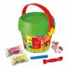 Kit plastilina foarte moale, 8 culori/set si 5 accesorii modelaj GIOTTO Be-be My Farm, 400 g