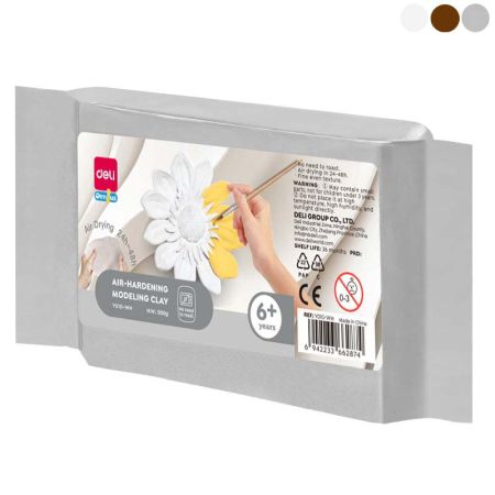 Lut modelaj DELI Modelling Clay, 500 g