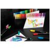 Markere tip pensula 50 culori/set, FABER-CASTELL Black Edition