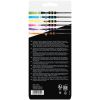 Pensule FABER-CASTELL Soft Touch Black, 6 buc/set
