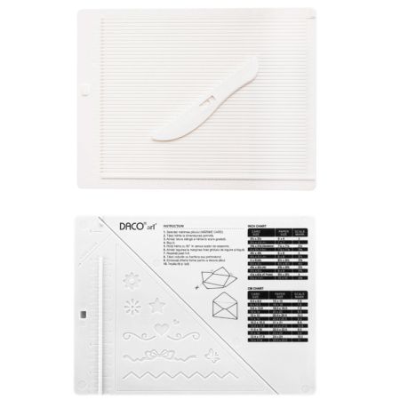 Placa biguit si embosat hartie DACO 