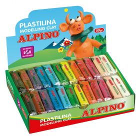 Plastilina 12 culori/set ALPINO