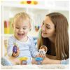 Plastilina moale, 4 culori/set, 600 g, CARIOCA Baby Dough