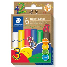 Plastilina 6 culori/set STAEDTLER Noris Jumbo Clasic