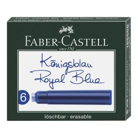 Patroane cerneala mici 6 buc/set, FABER-CASTELL