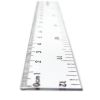 Rigla din plastic transparent 30 cm
