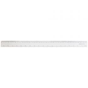 Rigla din plastic transparent, 50 cm