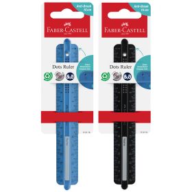 Rigla din plastic 15 cm FABER-CASTELL Dots