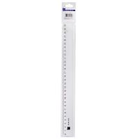 Rigla din plastic transparent ALCO, 30 cm Rigla din plastic transparent ALCO, 30 cm