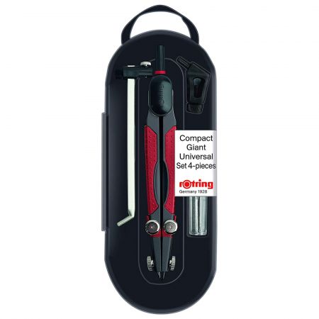 Set compas ROTRING Compact 6560, 4 piese