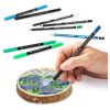 Set creioane si carioci pentru lemn STAEDTLER, 10 piese