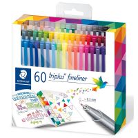 Liner 0.3 mm, 60 culori/set, STAEDTLER Triplus Liner 0.3 mm, 60 culori/set, STAEDTLER Triplus