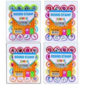 Stampile  pentru copii S-COOL Jumbo SC2284, 20 buc/set