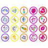 Stampile  pentru copii S-COOL Jumbo SC2284, 20 buc/set