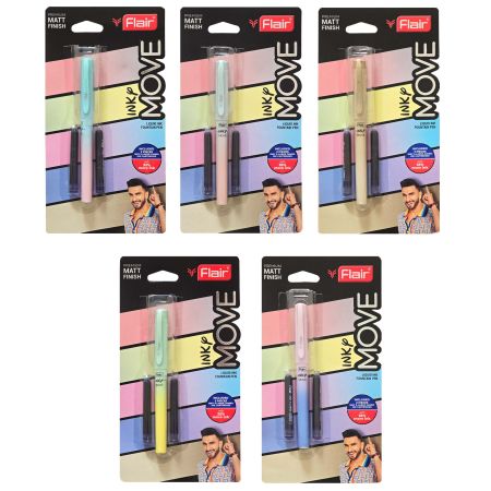 Stilou cu 2 rezerve FLAIR Inky Move