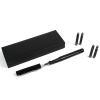Stilou metalic cu 4 rezerve, in cutie cadou, Black 1F06