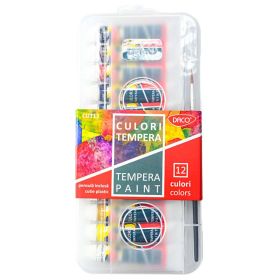Tempera 12 ml DACO CU113, 12 tuburi/set
