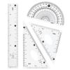 Trusa geometrie 4 piese DELI G00803