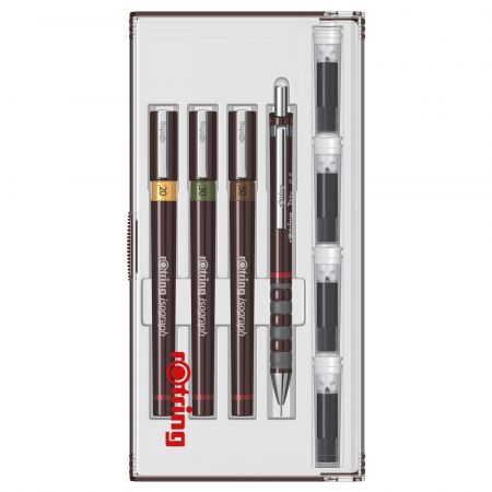 Trusa Isograph 3 stilouri ROTRING Junior S0699320