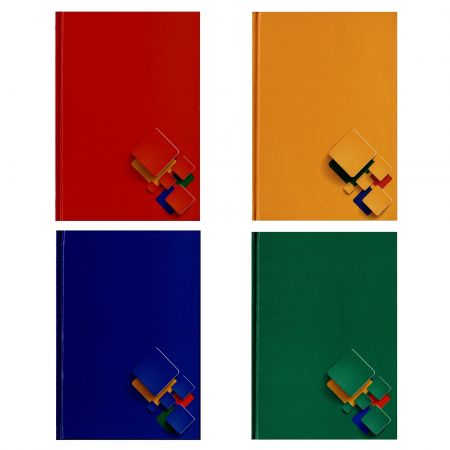 Registru A5, liniatura dictando, 96 file, Educa Unicolor