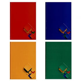 Registru A5, liniatura matematica, 96 file, Educa Unicolor