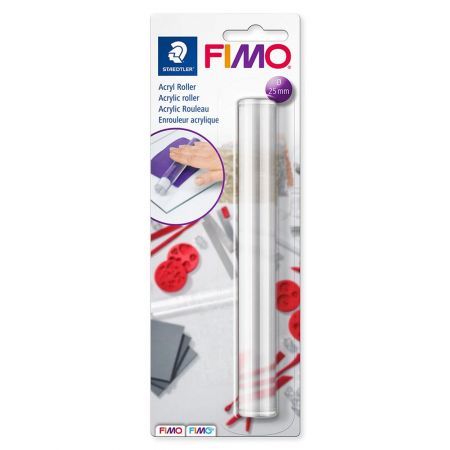 Roller acril D25 mm FIMO, 1 buc/blister