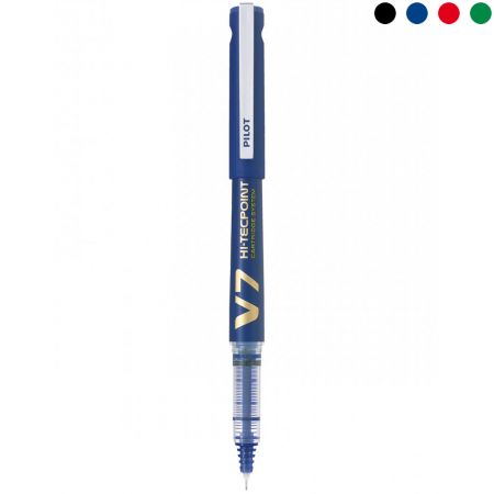Roller cu rezerva cerneala, 0.7 mm, PILOT V7 Hi-Tecpoint