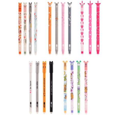 Roller cu rescriere, 0.5 mm, M-G Happy Color Animal Print