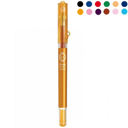 Roller cu rezerva gel, 0.4 mm, PILOT G-Tec-C Maica