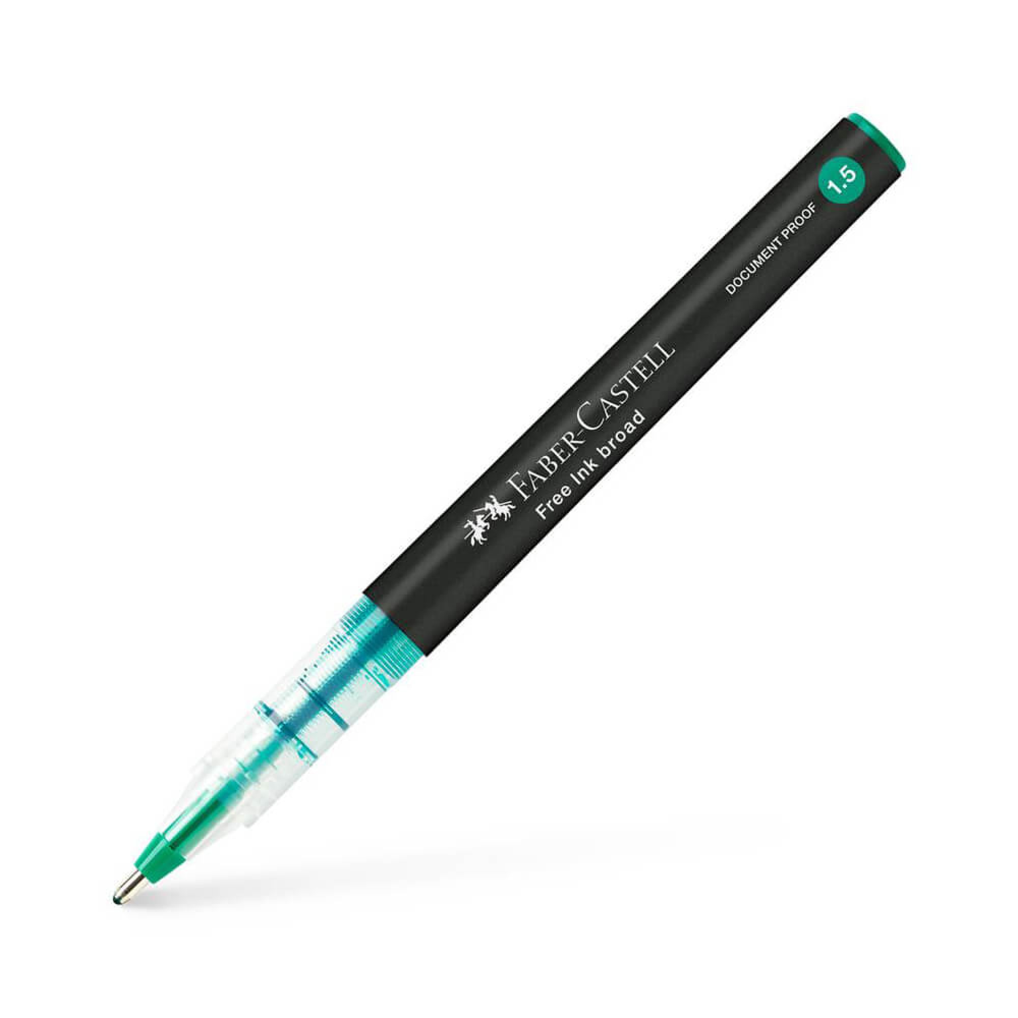 Faber-Castell Inktroller 1,5 Mm Rosa - Penna A Inchiostro Liquido Con Finestra Di Controllo