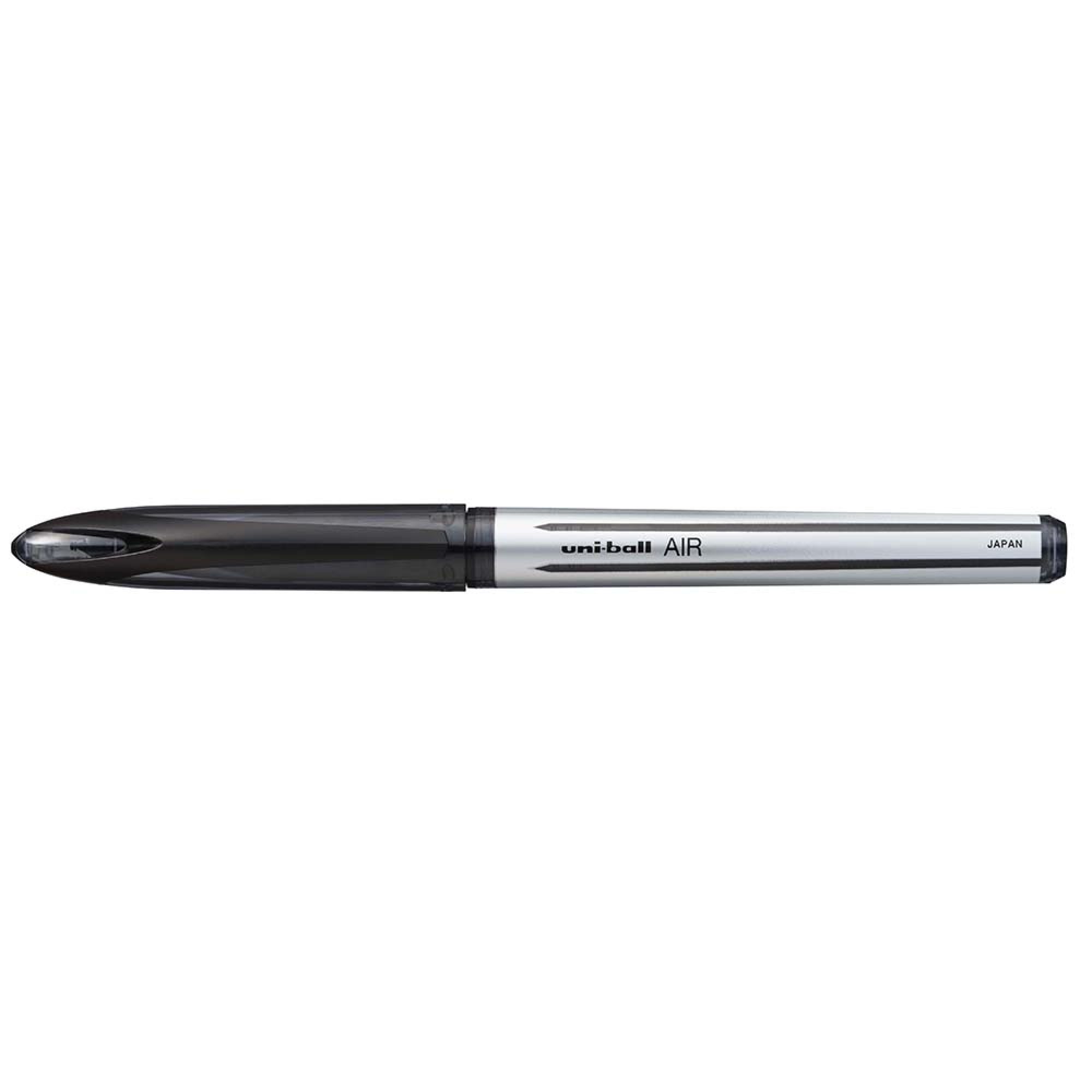 Uni-Ball AIR UBA-188-L Lot De 12 Stylos Roller Noir 0,7 Mm - Écriture Variable Comme Un Stylo Plume
