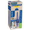 Set 12 rollere albastre, 0.7 mm, PILOT FriXion Clicker + 12 rezerve