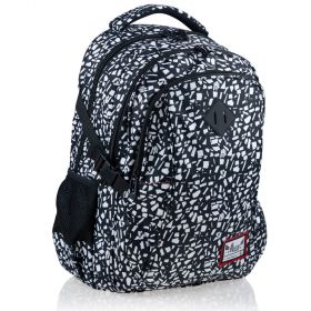 Rucsac 3 compartimente HASH Black Terrazzo