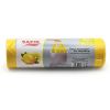 Saci menajeri parfumati, cu manere, SAFIR, 60 L, 15 buc/rola