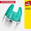 Saci menajeri cu manere, FINO Color XXL, 35 L, 100 buc/rola