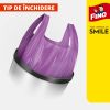 Saci menajeri parfumati, cu manere, FINO Color Premium XXL, 60 L, 60 buc/rola