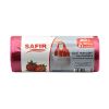 Saci menajeri parfumati, cu manere, SAFIR, 20 L, 30 buc/rola