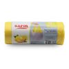 Saci menajeri parfumati, cu manere, SAFIR, 35 L, 25 buc/rola