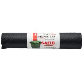 Saci menajeri SAFIR, 120 L, 10 buc/rola